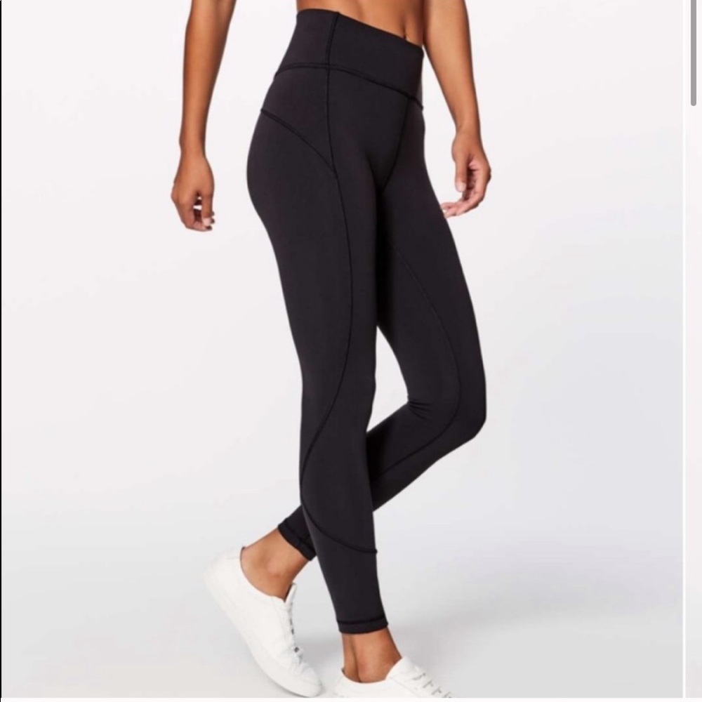 Lululemon In Movement Tight 25” Everlux size 6